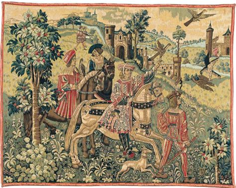 The Hunt of Saint Hubert - A Mesmerizing Tapestry Woven with Religious Zeal and Exquisite Detail!